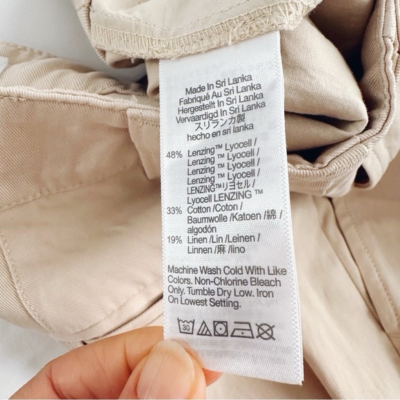 Madewell The Harlow Wide-Leg Pant Harvest Moon Cream - Picture 11 of 11